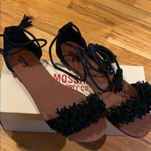 Lace up sandals